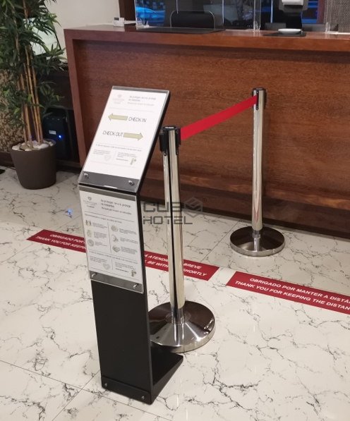 Colorful Steel Information Display